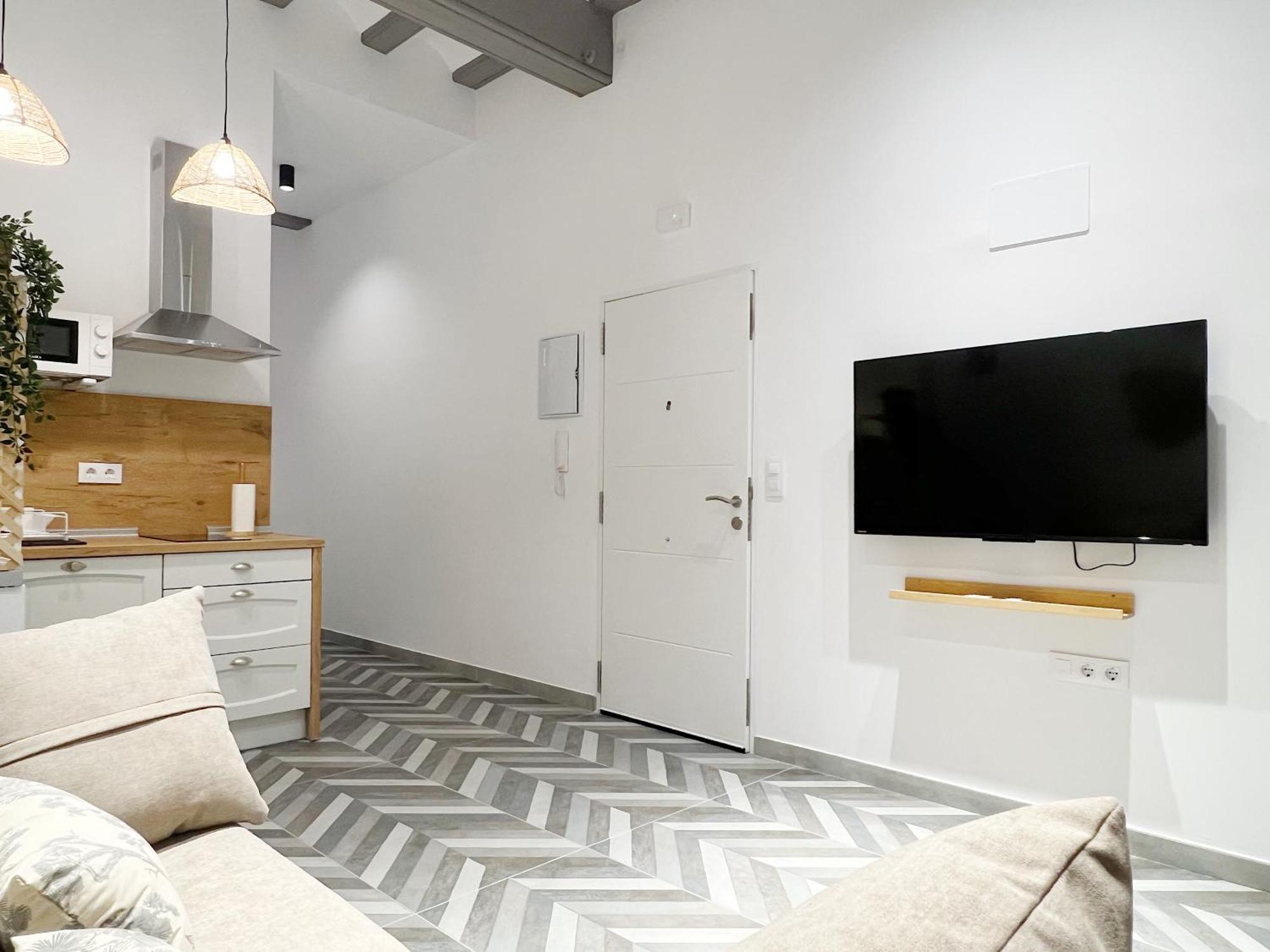 Encantador Apartamento Vigas De Madera Valencia Exterior foto