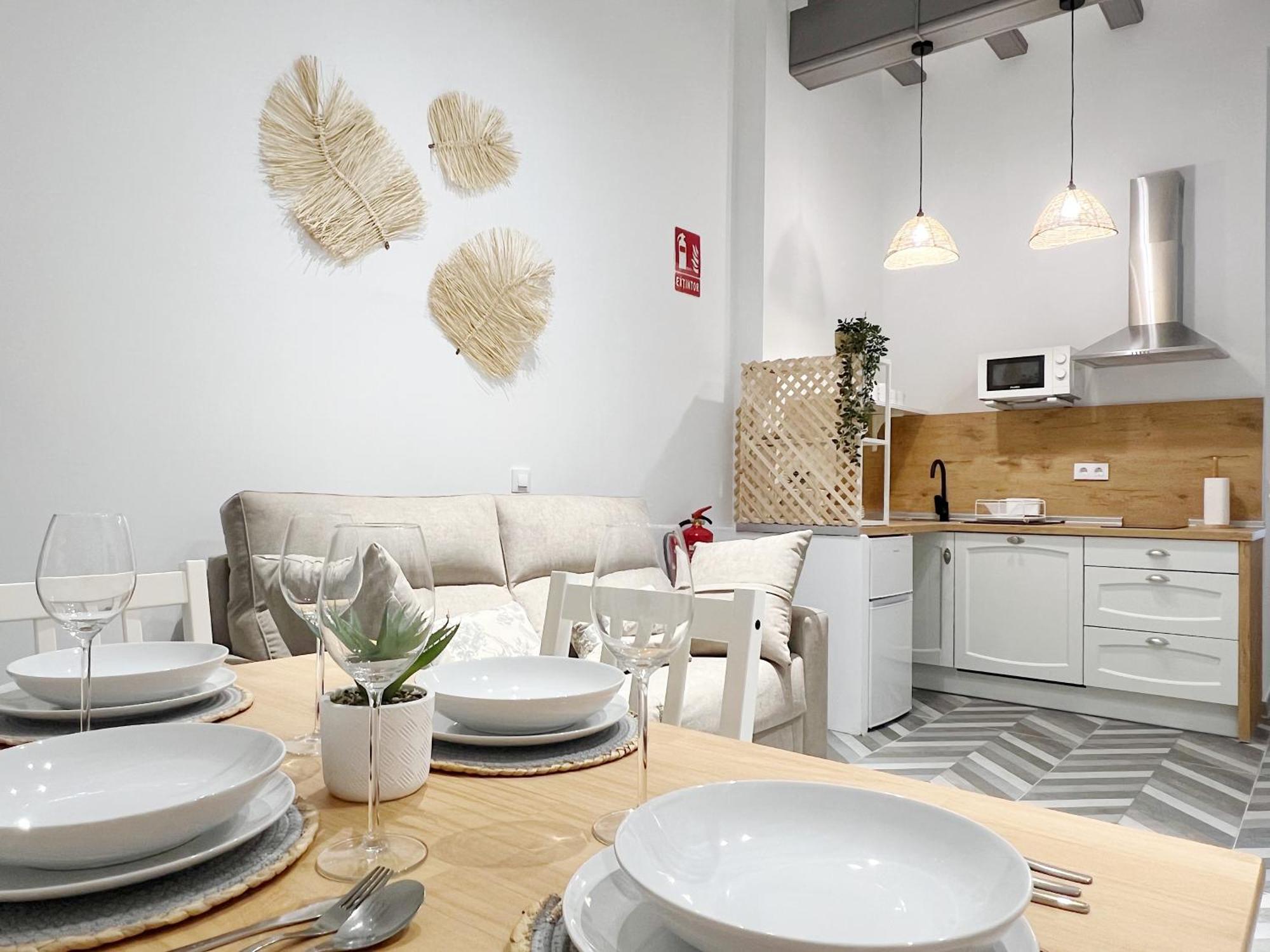 Encantador Apartamento Vigas De Madera Valencia Exterior foto